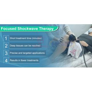 ESWT Softwave Electromagnetic Focused Shock Wave Therapy Machine