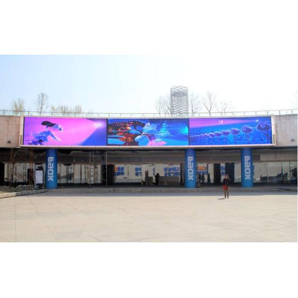 Quality P10 full color advertising led display board HD SMD3535 NOVA conrrol BIG display advertising led screen wholesale