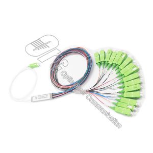 Mini Module Type G657A2 Optical PLC Splitter 1x16 PLC Optical Splitter