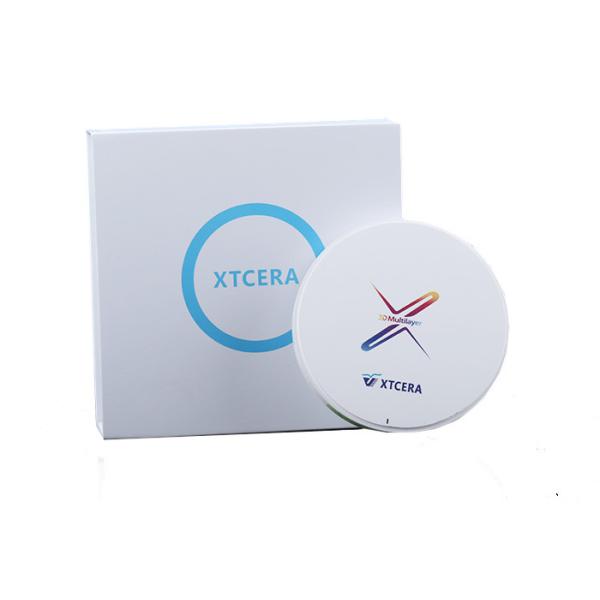 Quality 750mpa 3D Multilayer Zirconia Ceramic Disc CAD CAM Zirconia Disk wholesale