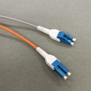 Hybrid Optical Fibers Cable 4 Core SM G657A2 Fiber 2pcs Power Cable