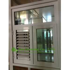 Aluminum Casement Windows / louver blade shutter window / aluminum louver