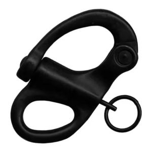 Cheap Quick Release Fixed Shackle Black Marine Hardware With Round Ring for sale