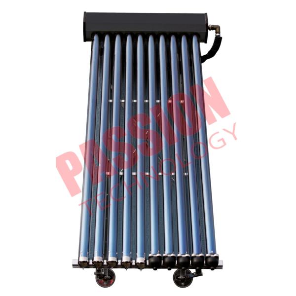Quality Multi Function Solar Thermal Collectors , 10 Tube Solar Collector Flat Roof Installation wholesale