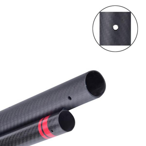 Quality 10% 3K Twill Matte Full Carbon Fiber Tubes - High Modulus Carbon Fiber Tube wholesale
