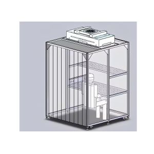 Customized Unidirectional / Non-unidirectional Softwall Cleanroom Booths