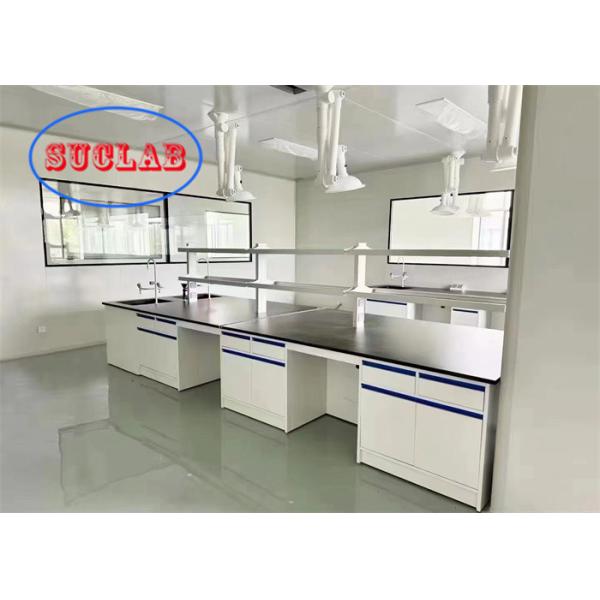Quality Chemistry Lab Benches Price Equipped with DTC Rails and Customized Counter Tops wholesale