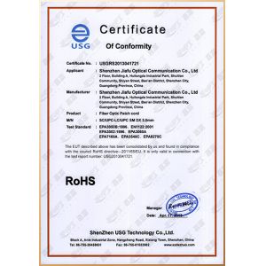 JFOPT CO.,LTD. Certifications