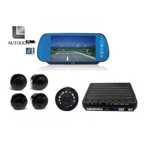 Universal 7 Inch TFT Rear View Mirror Reversing Camera System AL700 1 Year
