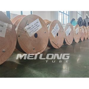 Duplex 2205 SS Hydraulic Tubing Control Line Thin Capillary Tubes For Down Hole