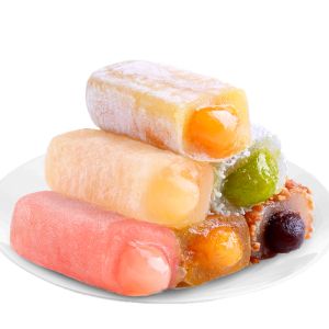 Longjing Tea Flavored Rice Mochi Explosive Filling Refreshing And Not Greasy