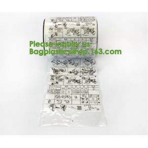 Pre-open bag on roll making machine,Made in China printed poly pre open auto