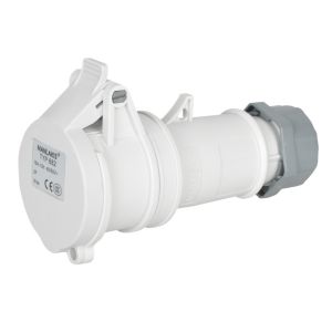 Durable IP44 2P 24V 32A Industrial Low Voltage Connector IEC Standard