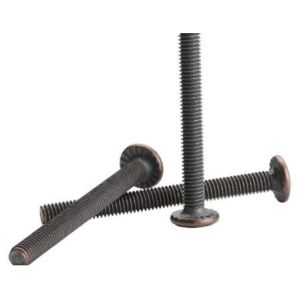 Chamfered Flat Head Bolt Wooden Furniture Screw Hardware Hex Socket