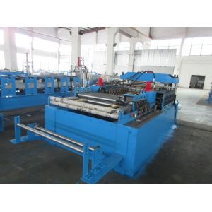 0.7mm thickness Adjustable Shelf Box Panel / Door Frame Roll Forming Maching