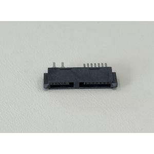 SATA 13-Pin Female Connector, Wire Solder Type, PCB Mount Electrical Signal