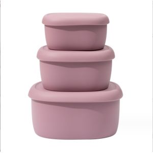 Cheap 3pcs/set Custom Portable Bento Lunch Box Set with Microwavable Food Container Feature for sale