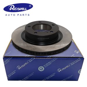 China Car Coated Grey Cast Iron Vented Brake Disc Rotor 43512-60210 43512-0C020 for Toyota Land Cruiser Prado Lexus LX570 on sale