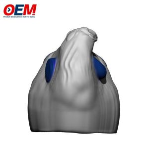 Custom PVC toy OEM 3D Concept SmallFoot Popcorn Bucket Food Popcorn Bucket