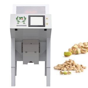 Cheap AI Learning Intelligent Belt Style Peanut Hazelnut Pistachio Nuts Color Sorter Machine for sale