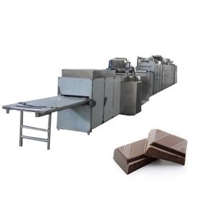 One Shot 100kg/Hour Chocolate Bar Making Machine