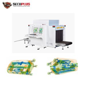 Dual View Security X Ray Machine 40AWG Wire Resolution With One Key Turn - Off