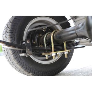 White 8 Seater High Performance NEV Golf Cart Vehicle 120Miles 48v 60v 72v For