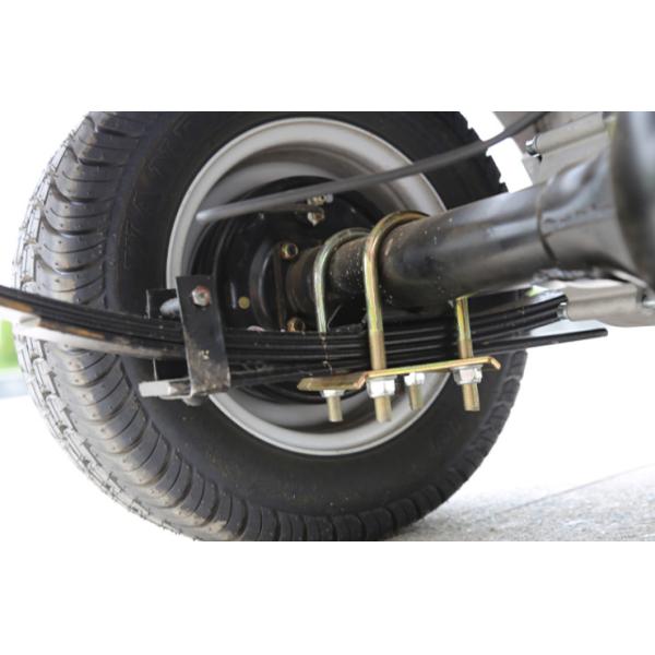 White 8 Seater High Performance NEV Golf Cart Vehicle 120Miles 48v 60v 72v For Community Club