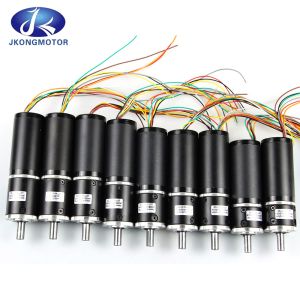 Brushless DC BLDC Electric Motor With Gearbox / Brake / Encoder / Controller 24V