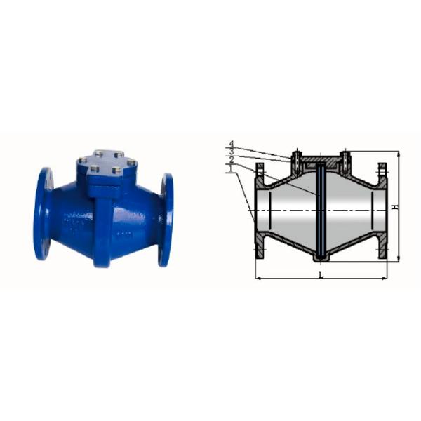 Ductile Iron Industrial Water Strainers Straight Flow Design