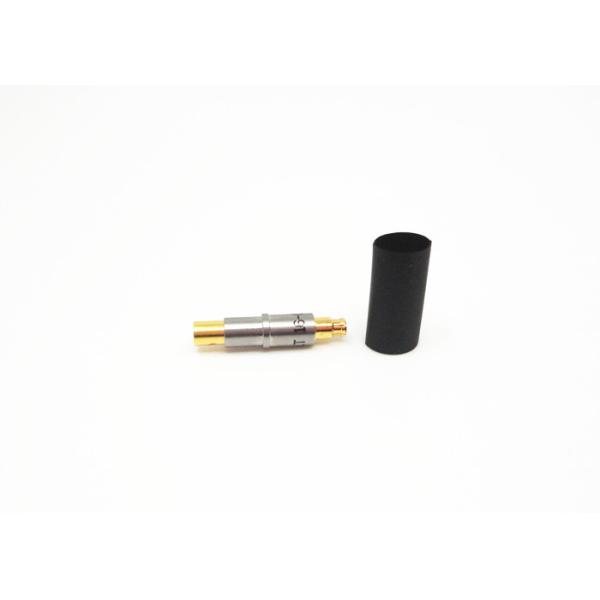 Mini Straight SMPM RF Connector With Heat Shrink Tubing Female Socket
