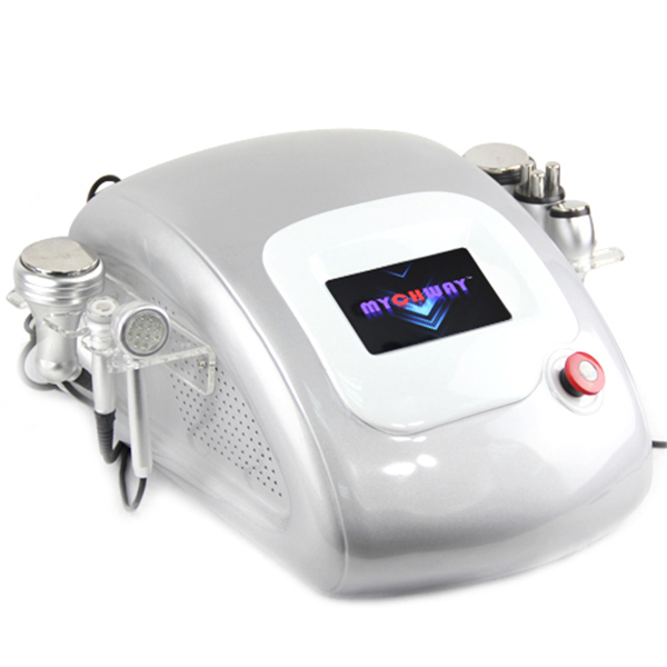 Ultrasonic Cavitation Body Slimming Machine With Red LED Vacuum RF For Cellulite Removal