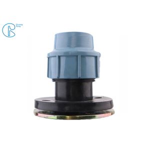 Tightening Compression Fittings Polypropylene Flange For Irrigation System