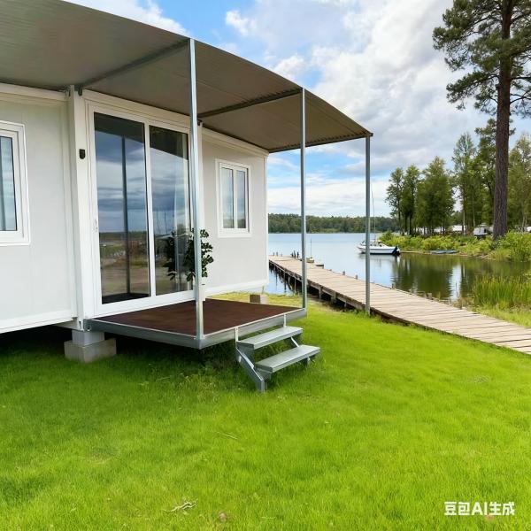 Foldable Modular Homes with 18.5 Square Meters Floor Area 30 Years Lifespan and