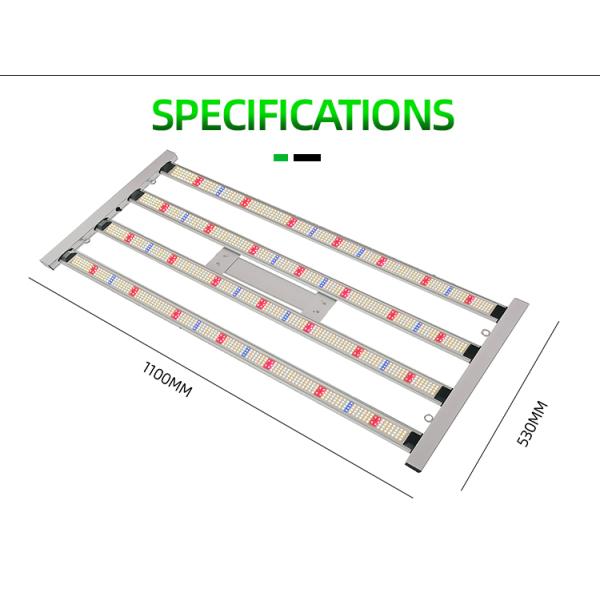 Dimmable Led Grow Light 400W High Yield LM281B Diodes Full Spectrum for Veg Bloom Light Hydroponic