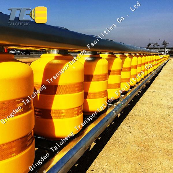 Quality Safety Roadway Rolling Guardrail Barrier with EVA Q345 Material wholesale