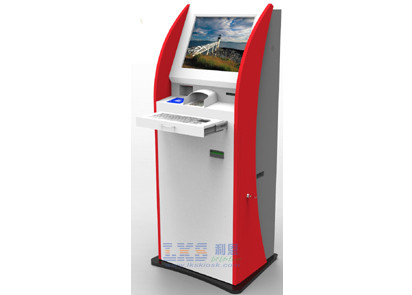 Automatic Bill Payment Kiosk , Metal Keyboard / Encrypted PCI Pin Pad Financial