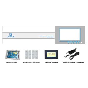 7 Inch Color LCD Screen Archway Metal Detector With 33 Zones For Airport