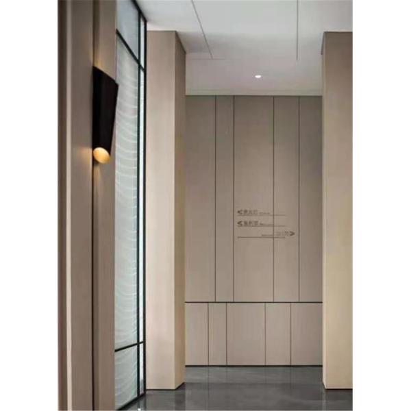 Indoor Rust Proof Width 1220mm Rigid Aluminium Wooden Sheet 800×800mm