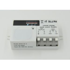 5.8GHz ISM Band 200w DC Motion Sensor With 16 Meter Wide Detection Area