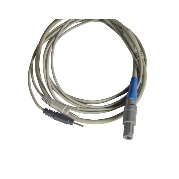 Quality RoHS TPU Medical Device Cables With Plastic Push Pull Connector wholesale