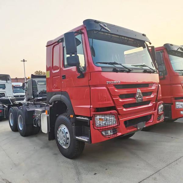 Affordable Used HOWO 6X4 375HP Tractor Truck Head with Comfortable Cabin in Africa