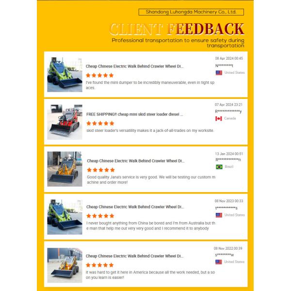 Cheap CE/EPA New Small Garden Loader Track Mini Skid Steer Loader With Attachments