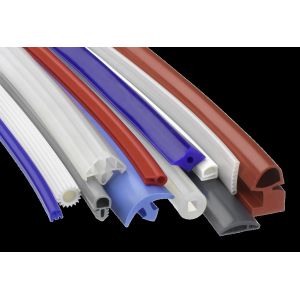 Electrically Insulating Silicone Seal Strip Customized Extruded Profiles