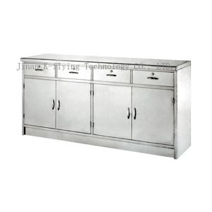 China T0.8mm SUS 304 Hospital Table Cabinet Welded Structure on sale