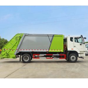 HOWO 4x2 18CBM Truck Mounted Garbage Compactor Euro 3 Garbage Disposal Trucks