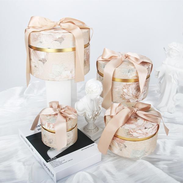 Quality Custom Order Accepted Rigid Boxes Flower Box With Custom Logo Printing wholesale