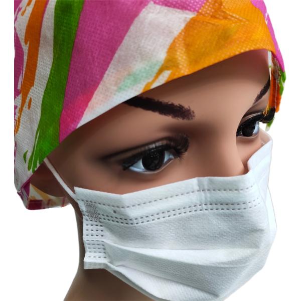 China Manufacturer Wholesale White 3ply Protective Face Mask / 3 Ply Disposable Face Mask