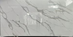 Cheap 2.5g/Cm3 Quartz Bathroom Vanity Tops Quartz Island Top Faux Stone Siding Panels White Engineered for sale