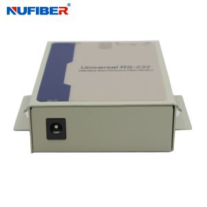 SM Duplex RS232 Serial To Fiber Converter Asynchronous Point To Point
